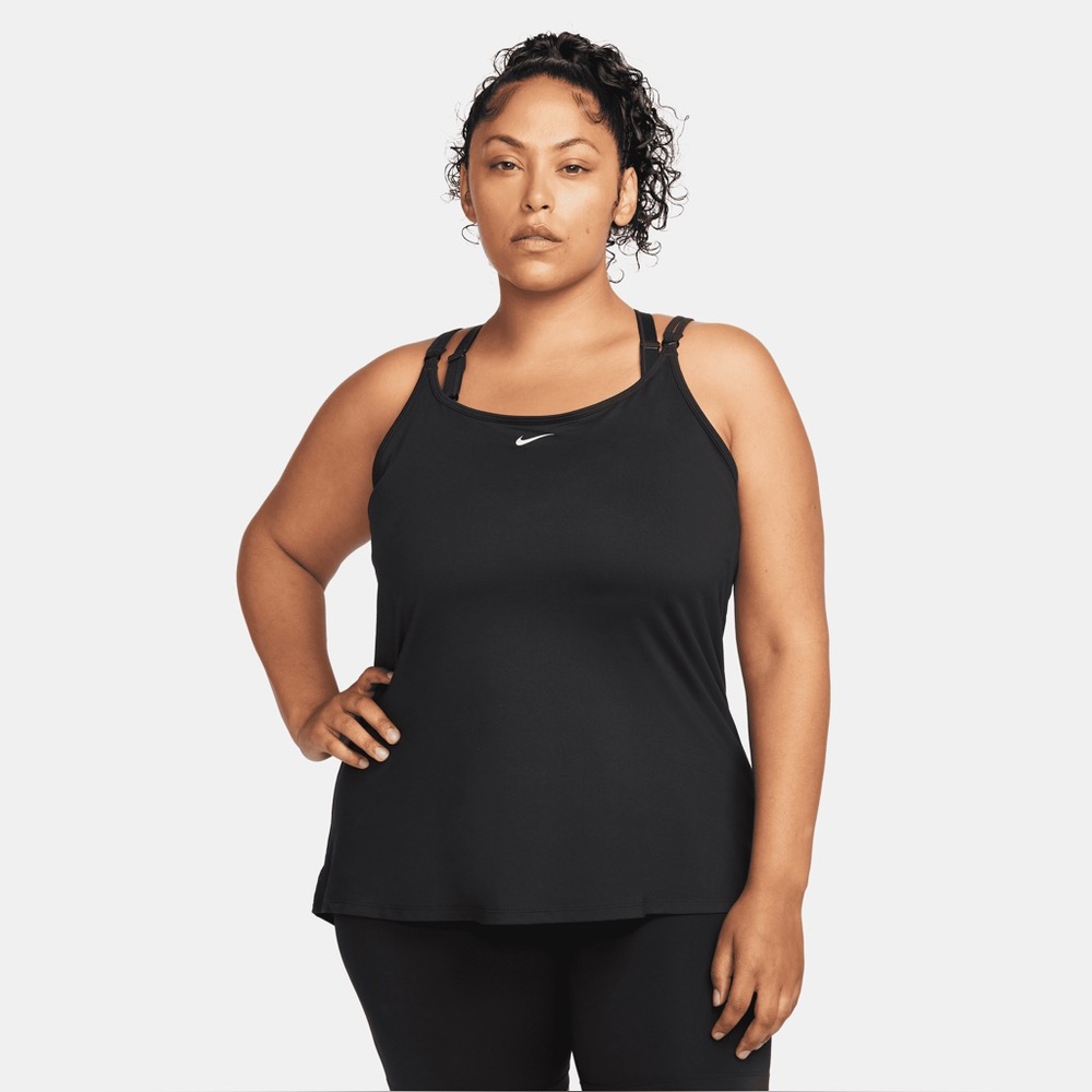 Nike Women's Dri-fit One Luxe Slim Fit Strappy Training Tank